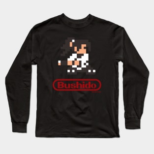 8-Bit Samurai Long Sleeve T-Shirt